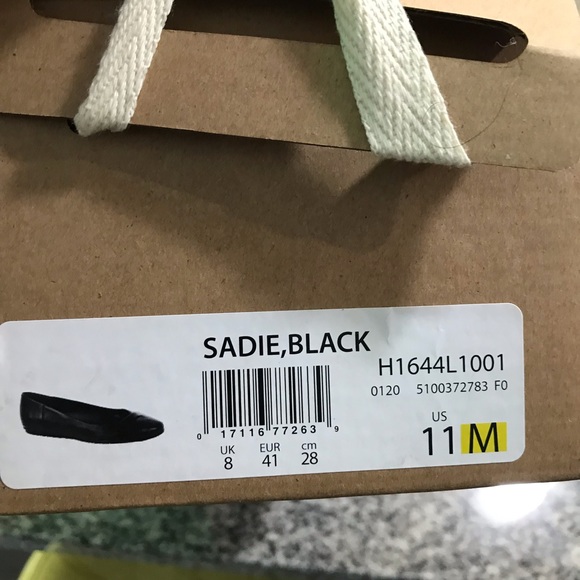 Zodiac ballet flats soft black leather size 11 - Picture 6 of 7